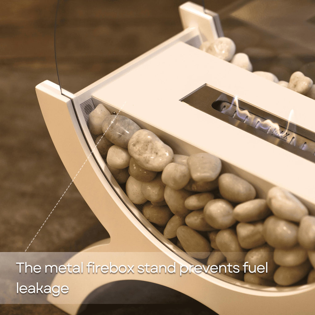 Freestanding Bioethanol Fireplace – Ventless Indoor Ethanol Fireplace